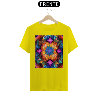 Nome do produto Coleção Mandalas 10<br>T-Shirt Unissex Quality