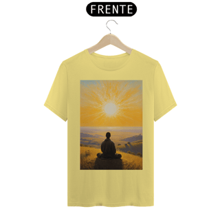 Nome do produto Coleção Meditare 01<br>T-Shirt Unissex Estonada
