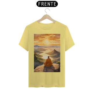 Nome do produto Coleção Meditare 02<br>T-Shirt Unissex Estonada