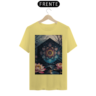 Nome do produto Coleção Mandalas 01<br>T-Shirt Unissex Estonada
