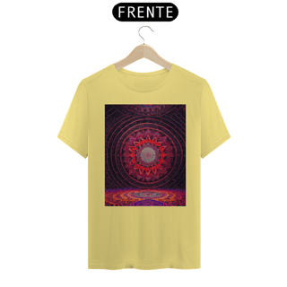 Nome do produto Coleção Mandalas 04<br>T-Shirt Unissex Estonada