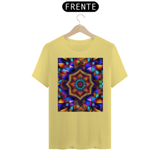 Nome do produto Coleção Mandalas 07<br>T-Shirt Unissex Estonada