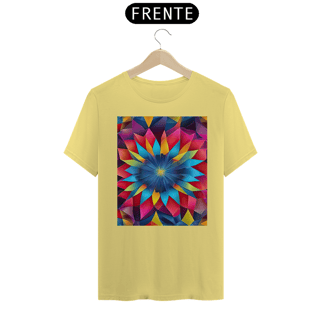Nome do produto Coleção Mandalas 08<br>T-Shirt Unissex Estonada