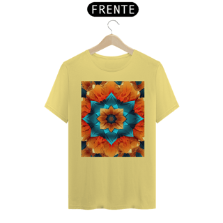 Nome do produto Coleção Mandalas 12<br>T-Shirt Unissex Estonada