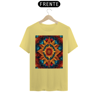 Nome do produto Coleção Mandalas 13<br>T-Shirt Unissex Estonada