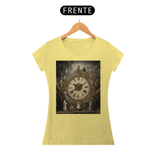 Nome do produto Coleção Tempus Fugit 02<br>T-Shirt Feminina Estonada