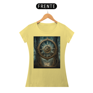 Nome do produto Coleção Tempus Fugit 03<br>T-Shirt Feminina Estonada