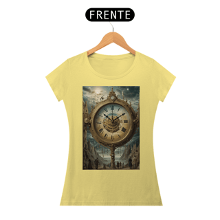 Nome do produto Coleção Tempus Fugit 05<br>T-Shirt Feminina Estonada