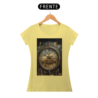 Nome do produto Coleção Tempus Fugit 06<br>T-Shirt Feminina Estonada