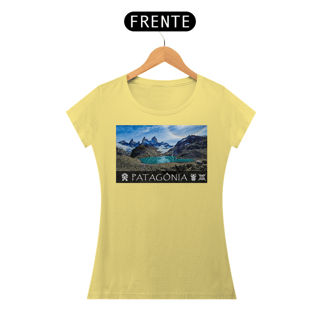 Nome do produto Coleção Patagônia 02<br>T-Shirt Feminina Estonada
