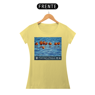 Nome do produto Coleção Patagônia 08<br>T-Shirt Feminina Estonada