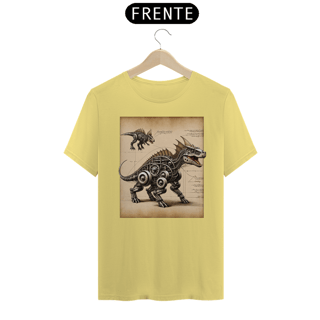 Nome do produto  Coleção Da Vinci Imaginário 02<br>T-Shirt Unissex Estonada