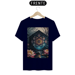 Nome do produto Coleção Mandalas 01<br>T-Shirt Unissex Quality