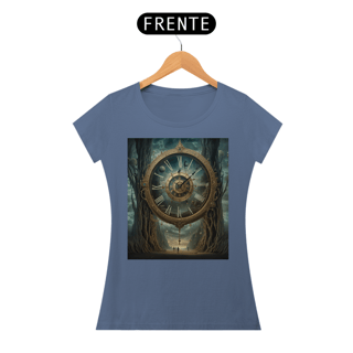 Nome do produto Coleção Tempus Fugit 03<br>T-Shirt Feminina Estonada