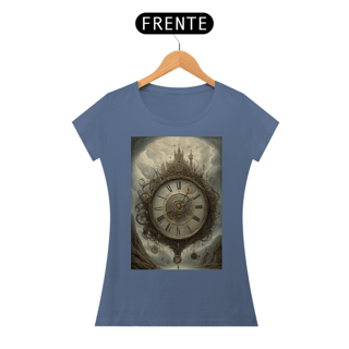 Nome do produto Coleção Tempus Fugit 04<br>T-Shirt Feminina Estonada
