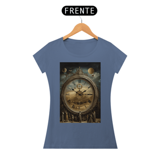Nome do produto Coleção Tempus Fugit 06<br>T-Shirt Feminina Estonada