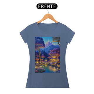 Nome do produto Coleção Magic & Fantasy 02<br>T-Shirt Feminina Estonada