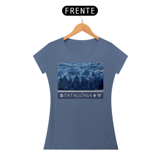 Nome do produto Coleção Patagônia 03<br>T-Shirt Feminina Estonada