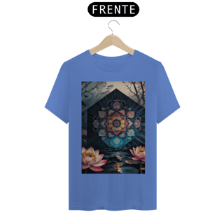 Nome do produto Coleção Mandalas 01<br>T-Shirt Unissex Estonada