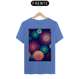 Nome do produto Coleção Mandalas 03<br>T-Shirt Unissex Estonada