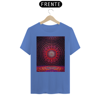 Nome do produto Coleção Mandalas 04<br>T-Shirt Unissex Estonada