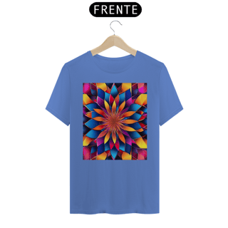 Nome do produto Coleção Mandalas 09<br>T-Shirt Unissex Estonada