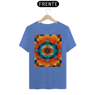 Nome do produto Coleção Mandalas 12<br>T-Shirt Unissex Estonada