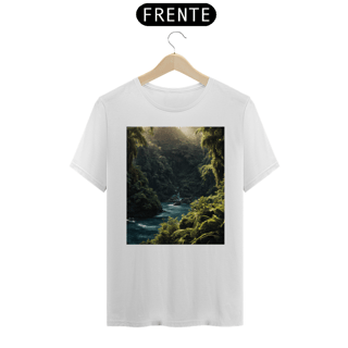 Nome do produto Coleção Rain forest 01<br>T-Shirt Unissex Prime