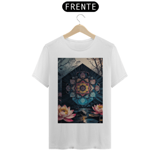 Nome do produto Coleção Mandalas 01<br>T-Shirt Unissex Quality
