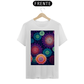 Nome do produto Coleção Mandalas 03<br>T-Shirt Unissex Quality