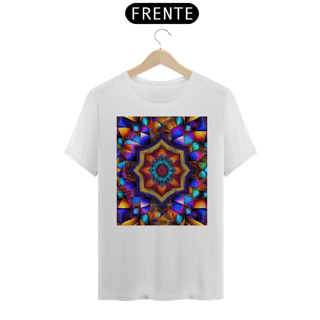 Nome do produto Coleção Mandalas 07<br>T-Shirt Unissex Quality