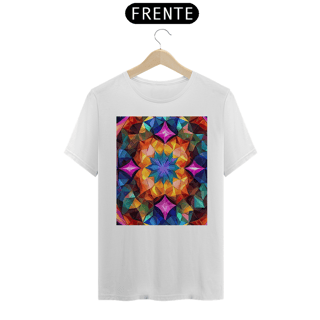 Nome do produto Coleção Mandalas 10<br>T-Shirt Unissex Quality