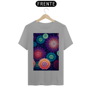 Nome do produto Coleção Mandalas 03<br>T-Shirt Unissex Quality