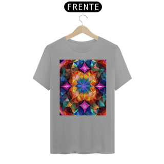 Nome do produto Coleção Mandalas 10<br>T-Shirt Unissex Quality
