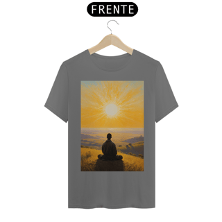 Nome do produto Coleção Meditare 01<br>T-Shirt Unissex Estonada