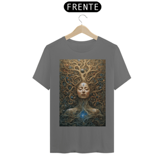 Nome do produto Coleção Meditare 05<br>T-Shirt Unissex Estonada