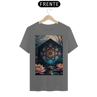 Nome do produto Coleção Mandalas 01<br>T-Shirt Unissex Estonada