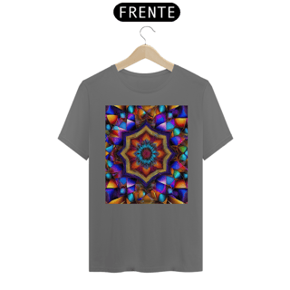 Nome do produto Coleção Mandalas 07<br>T-Shirt Unissex Estonada