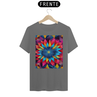 Nome do produto Coleção Mandalas 08<br>T-Shirt Unissex Estonada