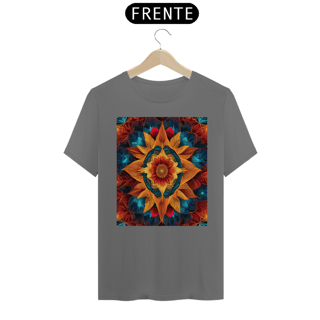 Nome do produto Coleção Mandalas 13<br>T-Shirt Unissex Estonada