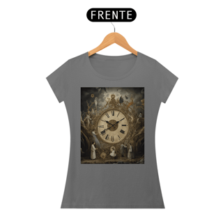 Nome do produto Coleção Tempus Fugit 02<br>T-Shirt Feminina Estonada