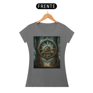Nome do produto Coleção Tempus Fugit 03<br>T-Shirt Feminina Estonada