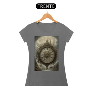 Nome do produto Coleção Tempus Fugit 04<br>T-Shirt Feminina Estonada