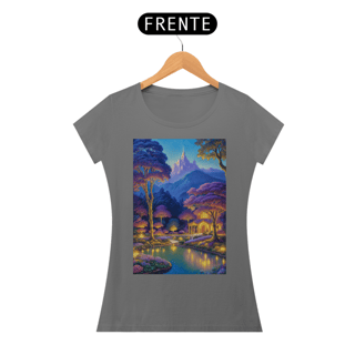 Nome do produto Coleção Magic & Fantasy 02<br>T-Shirt Feminina Estonada