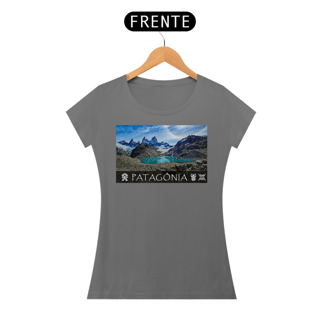 Nome do produto Coleção Patagônia 02<br>T-Shirt Feminina Estonada