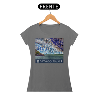 Nome do produto Coleção Patagônia 05<br>T-Shirt Feminina Estonada