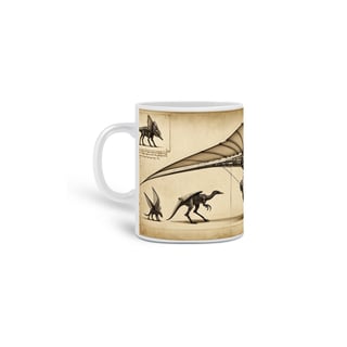 Nome do produto Coleção Da Vinci Imaginário 04<br>Caneca de Porcelana