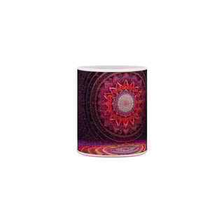 Nome do produto Coleção Mandalas 04<br> Caneca de Porcelana