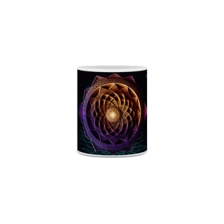 Nome do produto Coleção Mandalas 05 - Caneca de Porcelana