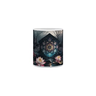 Nome do produto Coleção Mandalas 01<br>Caneca de Porcelana